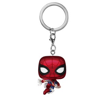 Pop! Keychain Spider-Man (Brand New Day) (Metallic), , hi-res view 1